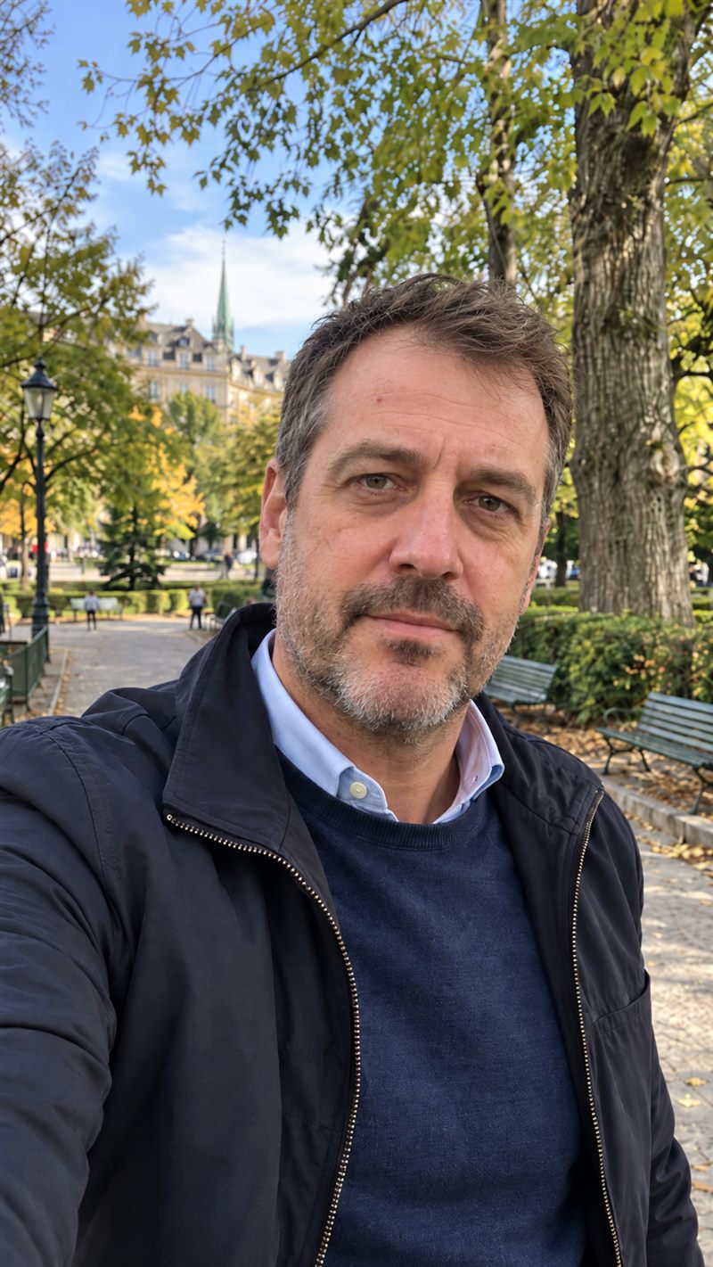 Thomas Berger, father of three and digital product builder